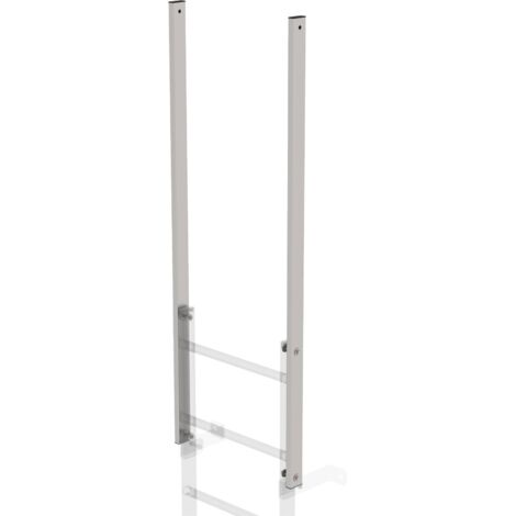 Günzburger Steigtechnik Ausstiegsholm gerade Edelstahl Länge 1.600 mm - 068243
