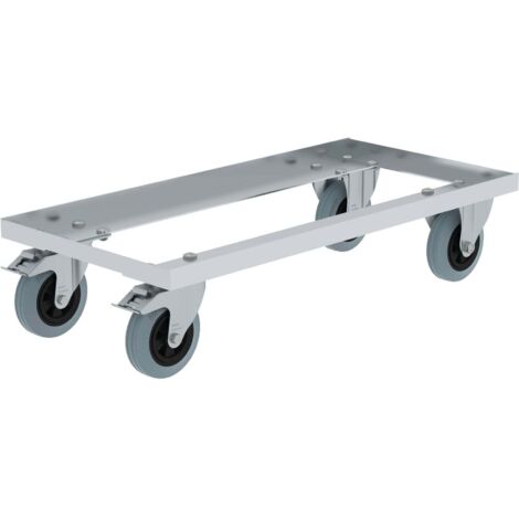 Günzburger Steigtechnik Chariot pour caisses de transport Dimensions : 800 x 400 mm - 011185