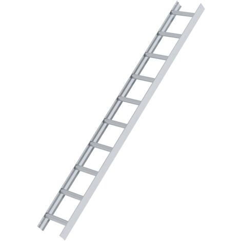 Günzburger Steigtechnik Dachleiter Alu Natur 10 Sprossen - 011113