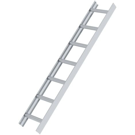 MUNK Günzburger Steigtechnik Dachleiter Alu Natur 7 Sprossen - 011112