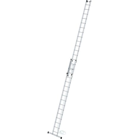 Günzburger Steigtechnik Échelle coulissante à corde 2nombre de barreaux avec traverse standard 2 x 16 barreaux - 021716