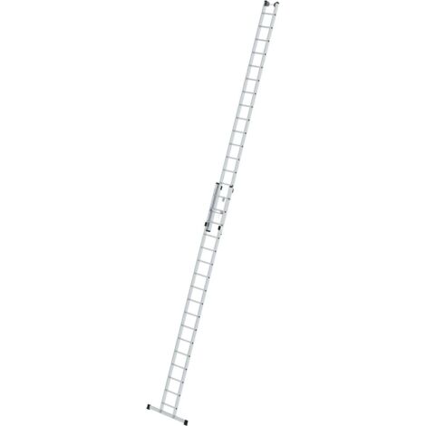 Günzburger Steigtechnik Echelle coulissante à corde 2nombre de barreaux avec traverse standard 2 x 17 barreaux - 011717
