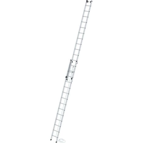 Günzburger Steigtechnik Echelle coulissante à corde 2nombre de barreaux sans traverse 2 x 14 barreaux - 021214