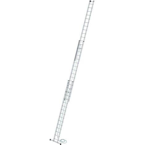 Günzburger Steigtechnik Échelle coulissante à corde 3nombre de barreaux avec traverse standard 3 x 16 barreaux - 021616