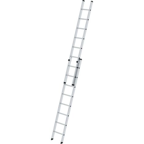 Günzburger Steigtechnik Echelle coulissante à échelons 2 pièces sans traverse 2 x 8 échelons - 020208