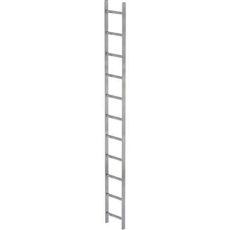 Günzburger Steigtechnik Echelle pour puits acier galvanisé à chaud 300 mm de largeur intérieure 11 échelons - 060011