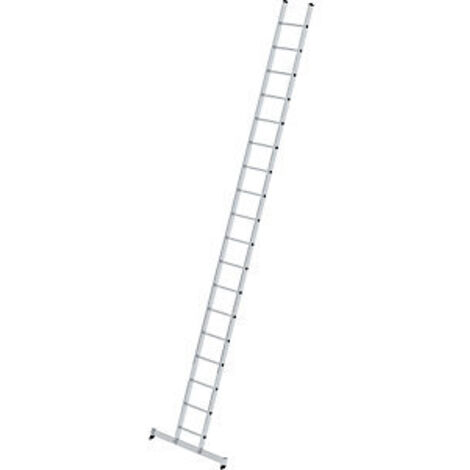 Günzburger Steigtechnik Echelle simple à échelons avec traverse nivello 18nombre de barreaux - 010318