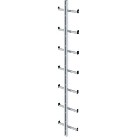 Günzburger Steigtechnik Einholmleiter Aluminium Länge 1,96 m - 077080