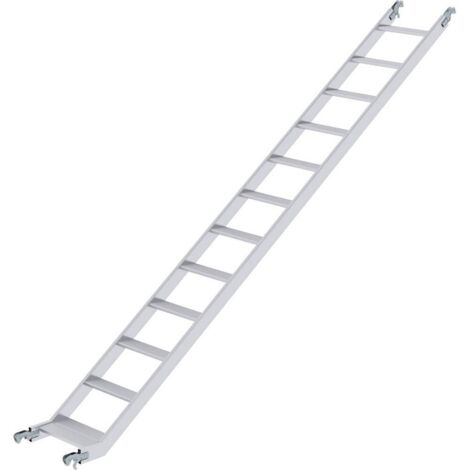Günzburger Steigtechnik Escalier incliné pour échafaudage à marches Longueur d'échafaudage 3 m - 027966