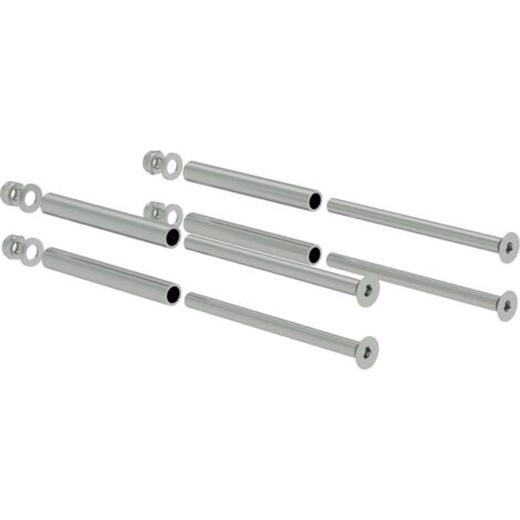 Günzburger Steigtechnik Kit de montage pour fixation de crochet pour hauteur de lisse 98 mm - 019323