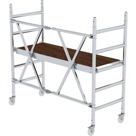 Günzburger Steigtechnik Klappgerüst 0,75 x 1,8 m Plattformhöhe 0,99 m - 115301
