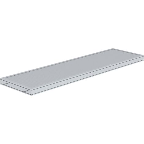 Günzburger Steigtechnik Plattform Aluminium geriffelt Plattformlänge 3,06 m - 632103