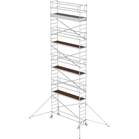 Günzburger Steigtechnik Rollgerüst 0,75 x 3 m mit Ausleger Plattformhöhe 8,35 m - 156846