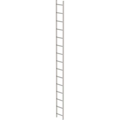 Günzburger Steigtechnik Schachtleiter Edelstahl V4A 300 mm lichte Weite 15 Sprossen - 062015