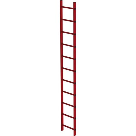 Günzburger Steigtechnik Schachtleiter GFK 400 mm lichte Weite 11 Sprossen - 064111