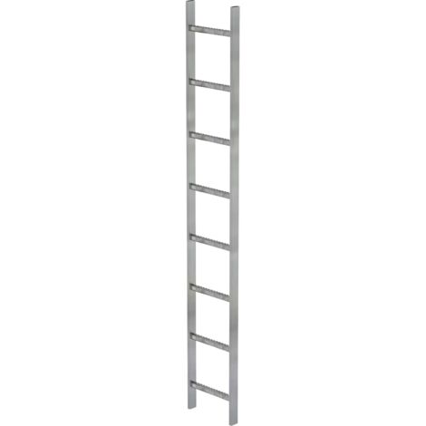 Günzburger Steigtechnik Schachtleiter Stahl feuerverzinkt 300 mm lichte Weite 8 Sprossen - 060008