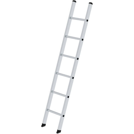 Günzburger Steigtechnik Sprossen-Anlegeleiter 0,35 m breit ohne Traverse 6 Sprossen - 011173