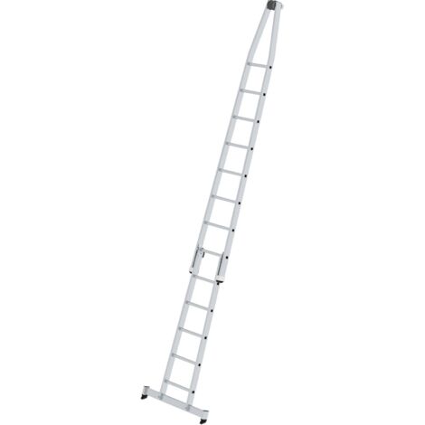 Günzburger Steigtechnik Sprossen-Glasreinigerleiter mit nivello-Traverse 2tlg. - 011013