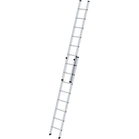 Günzburger Steigtechnik Sprossen-Schiebeleiter 2tlg. ohne Traverse 2 x 8 Sprossen - 020208