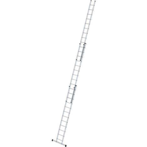 Günzburger Steigtechnik Sprossen-Schiebeleiter 3tlg. mit Standard-Traverse 3 x 12 Sprossen - 020322