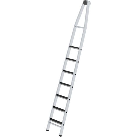 Günzburger Steigtechnik Stufen-Glasreinigerleiter Oberteil mit clip-step R13 7 Stufen - 012013