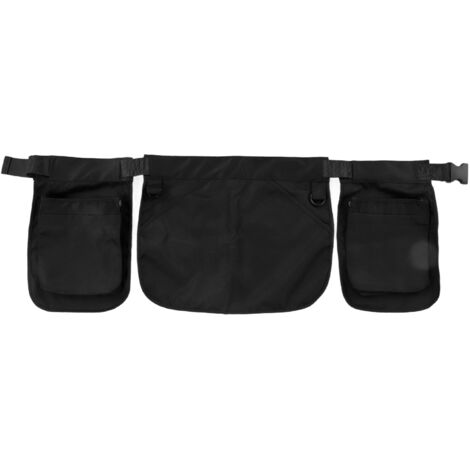 Gürtelschürze mit mehreren Taschen, praktische Hüfttasche mit Reißverschluss, ideal zum Gärtnern und Wandern.