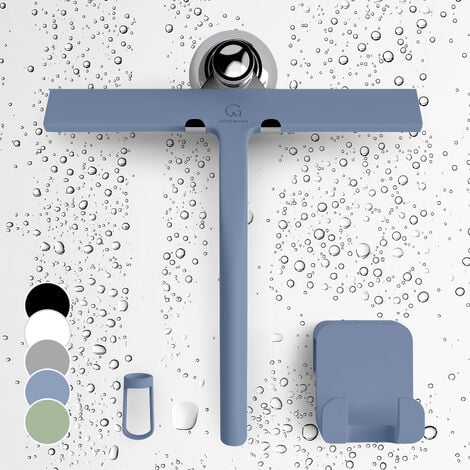 VOSAREA Silikon Abzieher wasserwischer Fensterwischer für Auto Spiegel  Fenster Reinigung (Schwarz) : : Küche, Haushalt & Wohnen