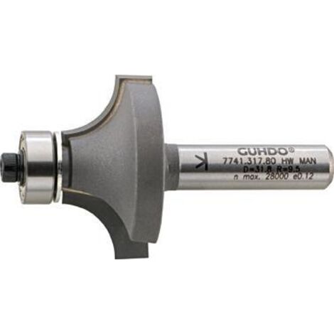 GUHDO HW-Abrundfräser Z2 S8 D31,7 R9,5