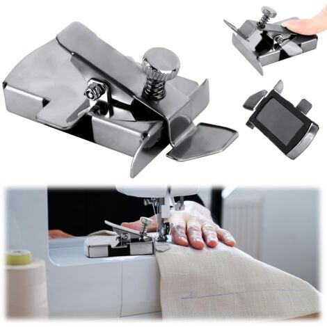 Guía de costura magnética, máquina de coser Accesorios de costura Herramienta de calibre de fijación multifuncional Guías de acero inoxidable Pies de prensa Máquinas herramientas