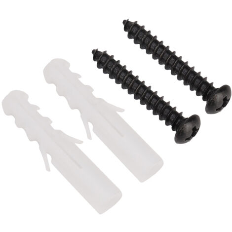 Guía de suelo para puerta corredera – Doble ajustable, rodillo de 12 cm en negro carbón para puertas de 7,6 cm de ancho, incluye tornillos y accesorios.