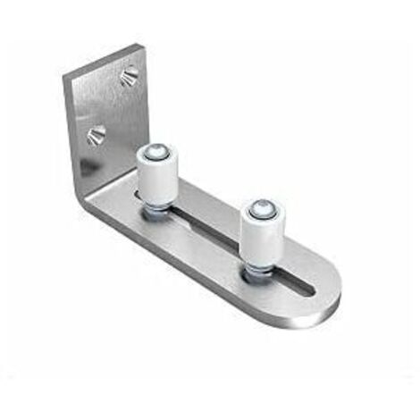 Guía de suelo regulable pared/puerta inferior guía de puerta corredera madera acero inoxidable