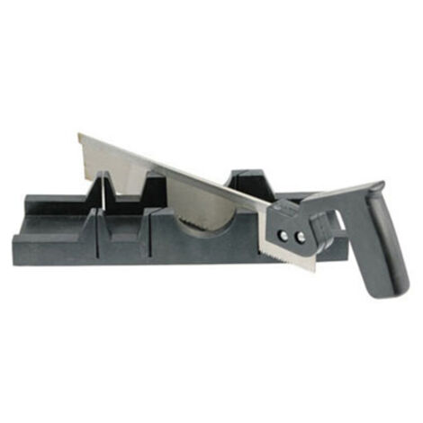 Guia ingletar plastico+serrucho 300x95mm mt48525