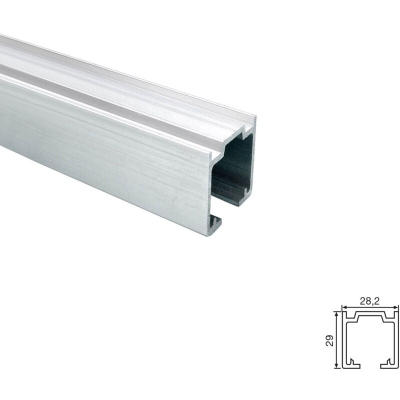 

Guia Nk-60/80/85 2M R/2002 (F1) - Aluminio Natural - Klein