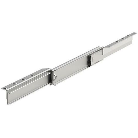 guia mesa extensible classic.47 t2 h50 740mm d/i. 2 tableros x 500mm. carga 90kg.