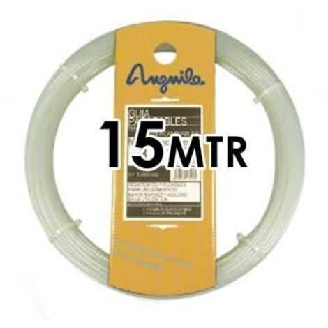 Guia Pasacable NYLON 4MM 15MT Blanca