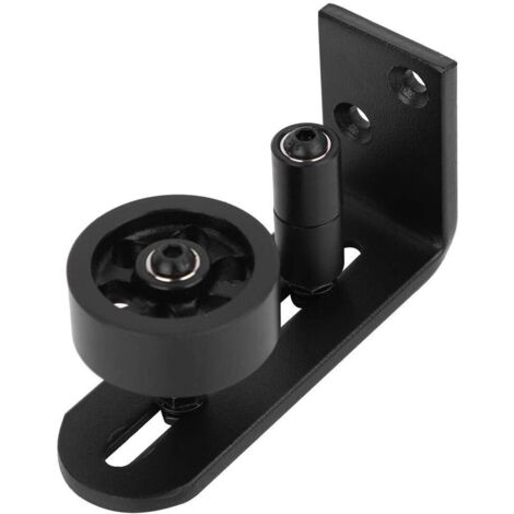 Guida a pavimento, guida per porta della stalla 8 metodi di impostazione Scorrimento liscio per porte Rulli di sostegno regolabili con fondo a filo