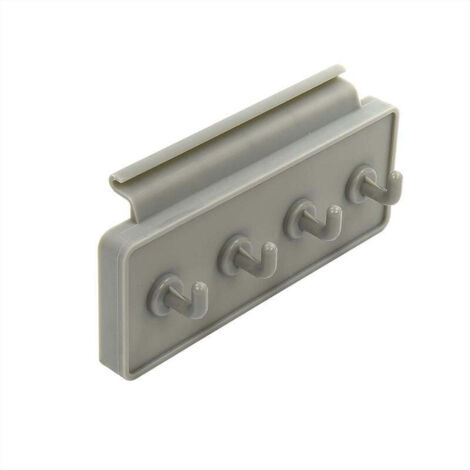 Guida appendiabiti per tendalino 4 ganci