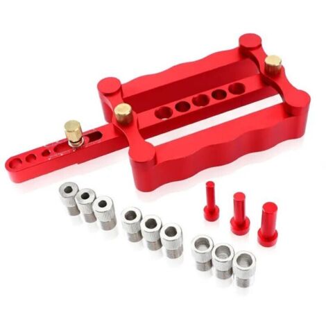 Guida consigliata per tasselli da 6/8/10 mm, strumenti di localizzazione per la lavorazione del legno