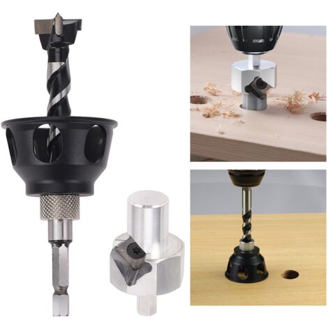 Guida di foratura da 19 mm, foratura verticale, maschera di foratura per la lavorazione del legno, localizzatore di maschere di foratura