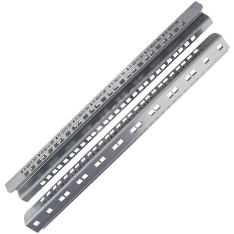 Guida di installazione Lanview 9U, zincata, set da 2, RAX405