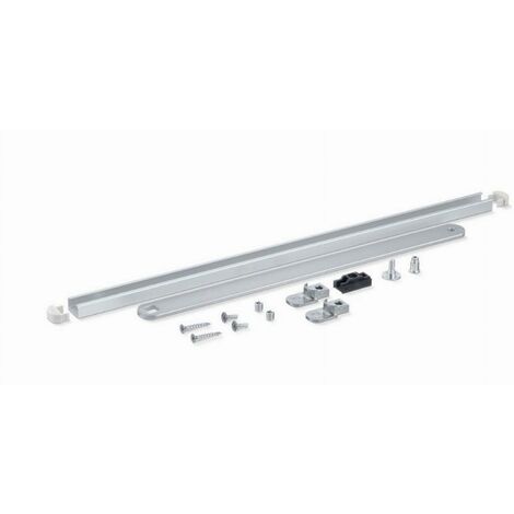 Guida di scorrimento Boxer + mezzo braccio con arresto GEZE - 20,7 mm - colore Ev1 - 95141