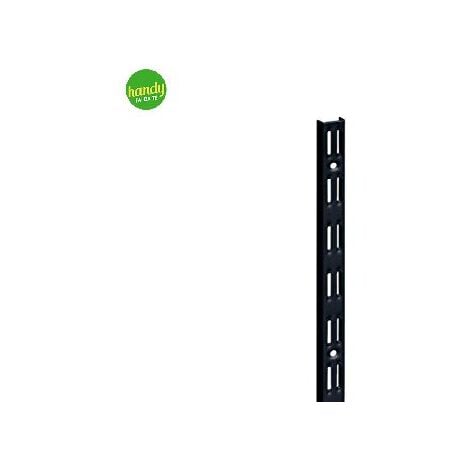 ELEMENT SYSTEM Guida doppia Masidef cremagliera 200 cm colore nero