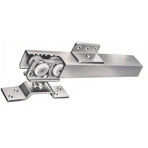 GUIDA IN ALLUMINIO PORTE SCORREVOLI  71/ 90 CM KIT- 1,0 pz