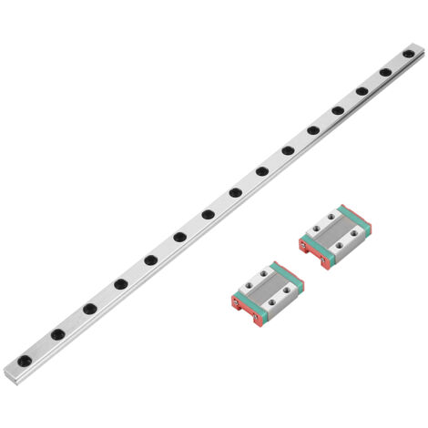 Guida lineare MGN9B da 300 mm, larghezza 9 mm, con 2 blocchi guida MGN9B