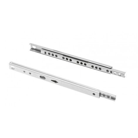GUIDA P/CASSETTI ACCIAIO 17 MM 25 CM PORT 10 KG