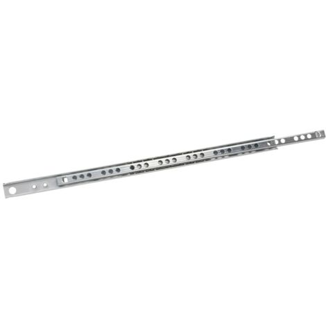 GUIDA PER CASSETTI ACCIAIO 17 MM 40 CM PORT 10 KG