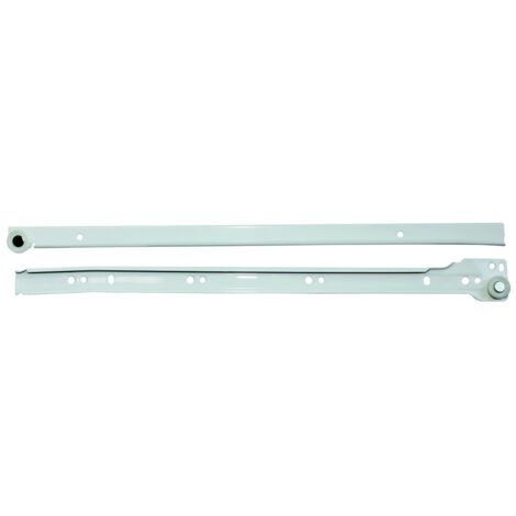 GUIDA PER CASSETTI ACCIAIO 60 CM LACCATO BIANCO