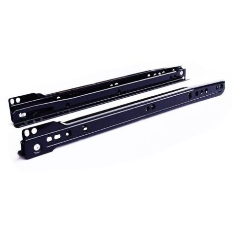 Guida per cassetto 300mm nera - masidef