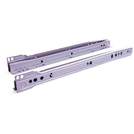 Guida per cassetto mm 350 argento - masidef
