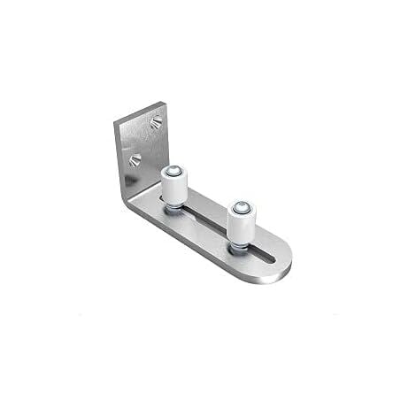 Guida per pavimento regolabile YMYNY Guida inferiore per parete/porta per porta scorrevole in legno in acciaio inossidabile